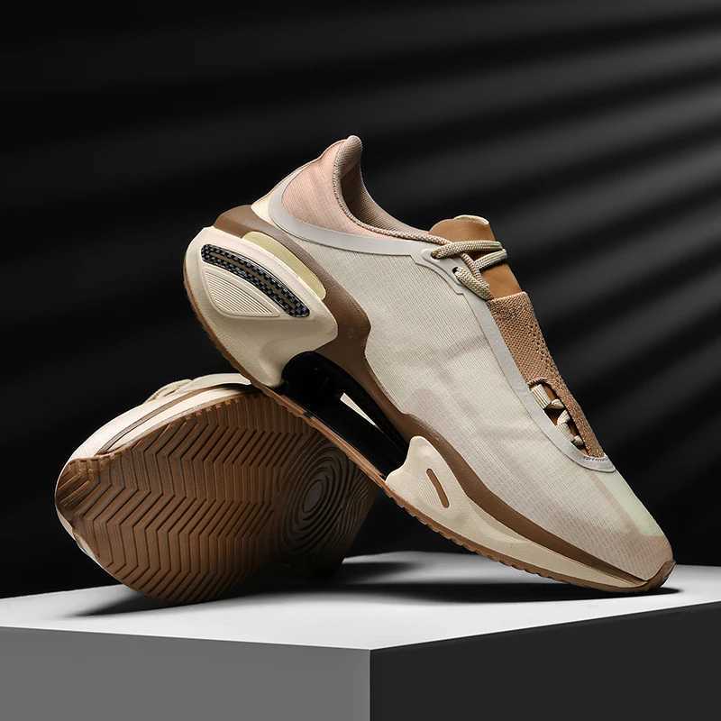 Mens Running Shoes Ultra-light Rebound Sneakers Men Women Outdoor Thick-Soled Sports Shoes Shock-absorbing Athletics Training SC250304
