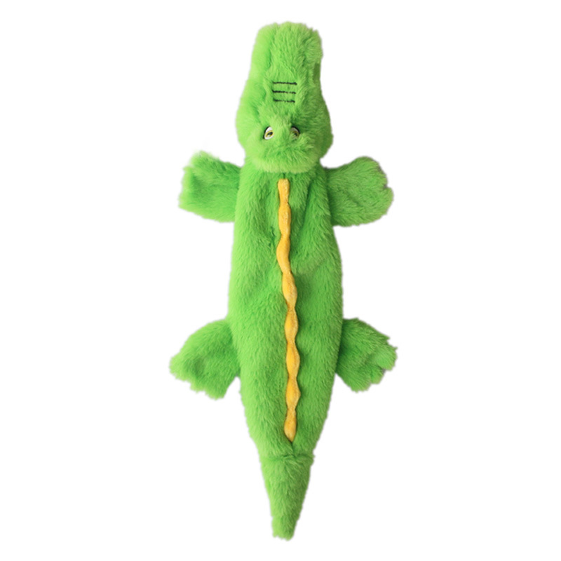 Squeaky No Stuffing Dog Toy Set, New Improved Edition Plush Crinkle Dog Toys for Small, Medium Large Breeds, Soft Tough Puppy Chew Squeak Animal Suppo