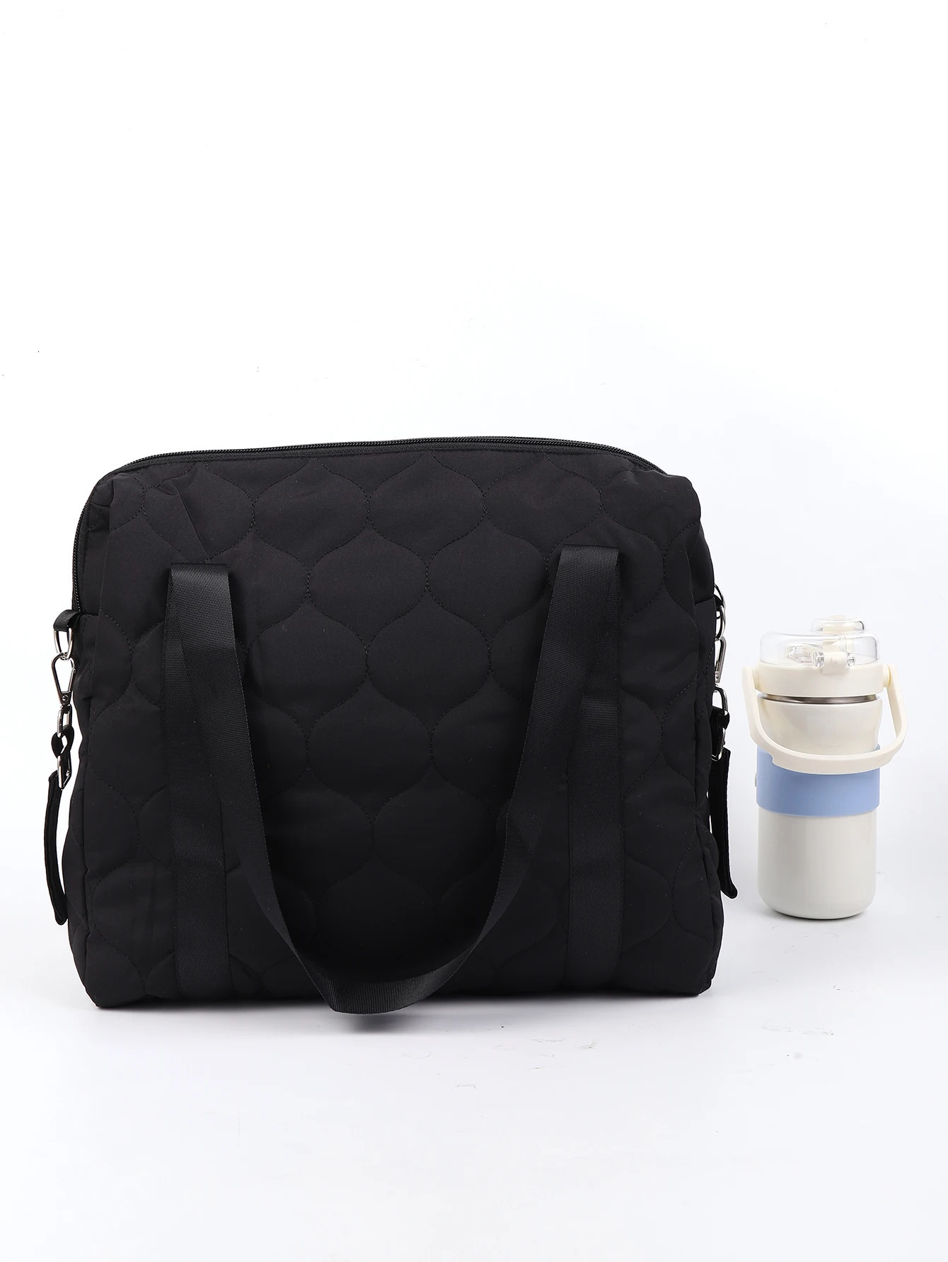1 piece of hand-held changing bag mother-and-baby bag out-of-the-box portable storage bag trolley hanging bag 250304