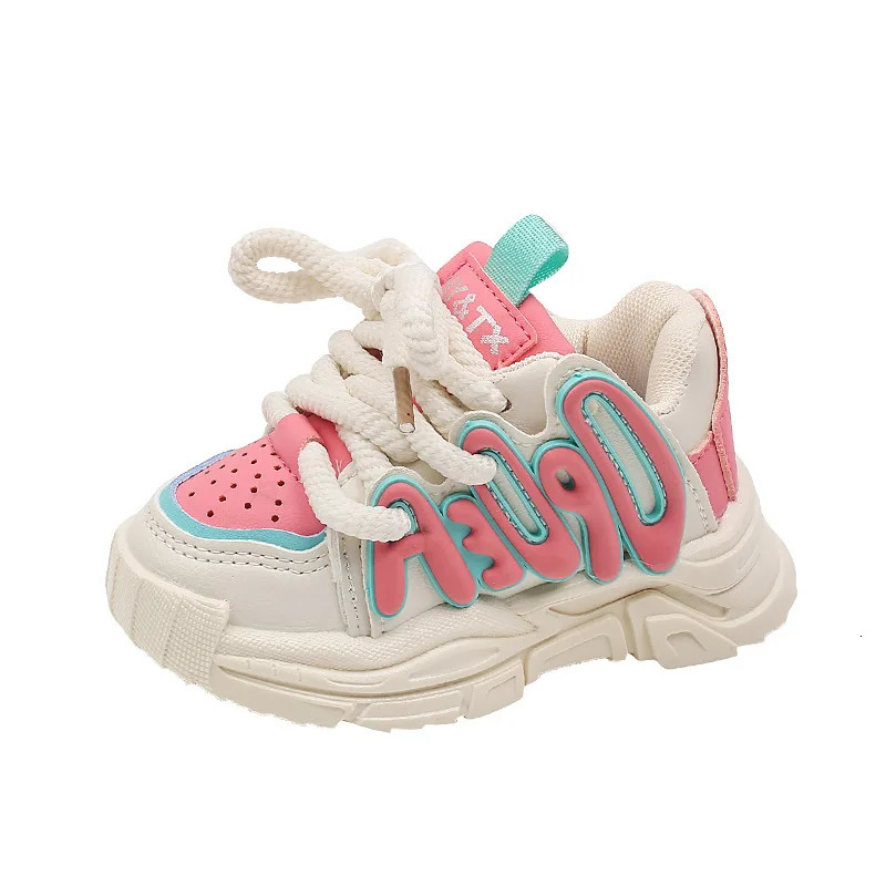 Childrens sports shoes childrens boys and girls casual air mesh breathable fashion school running soft 250303
