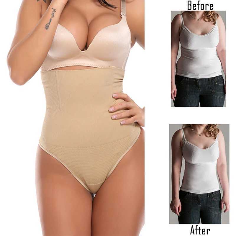 Miss Moly Women Sexy Thong Tummy Control Slimming Panties High Waist Trainer Seamless Shapewear Girdle Bodysuit Body ShaperXJ250304