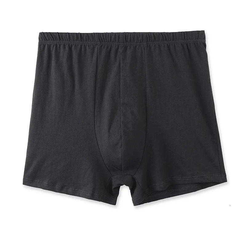 4PCS 100% cotton Mens Boxer Pantie Lot Underpant Loose Large Short Cotton Plus Size Underwear For Mens Boxer Male 8XL 9XL 10XL 250303