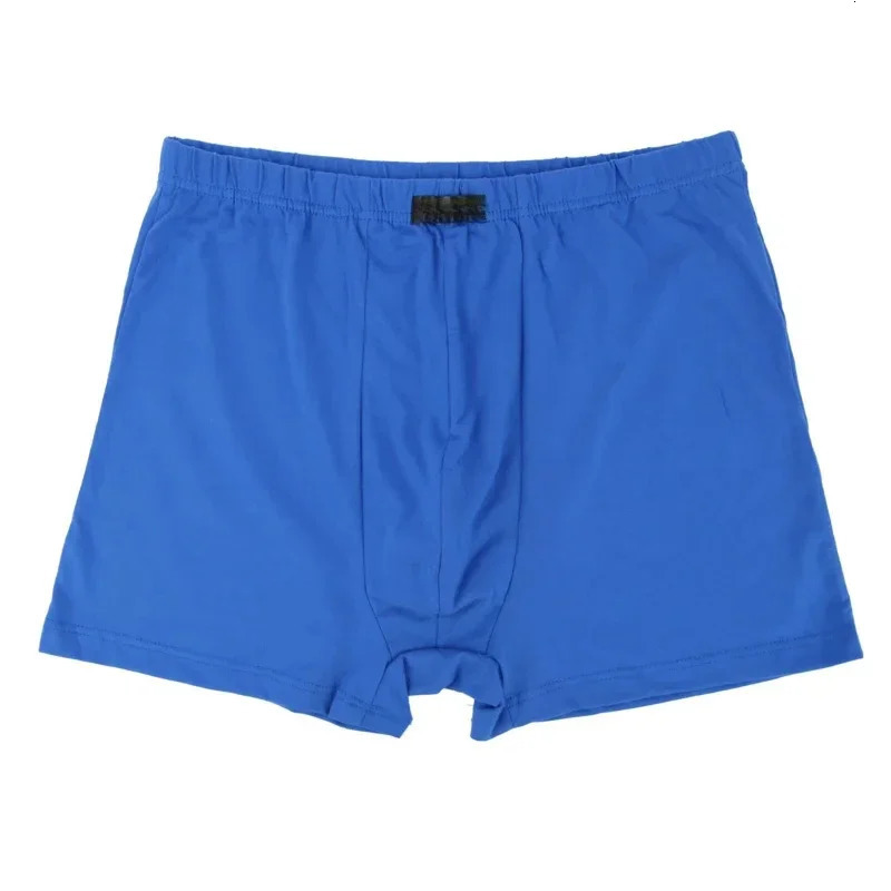 100% cotton 4Pcs Mens Boxer Pantie Lot Underpant Loose Large Short Cotton Plus Size Underwear For Men Boxer briefs 8XL 9XL 10XL 250303