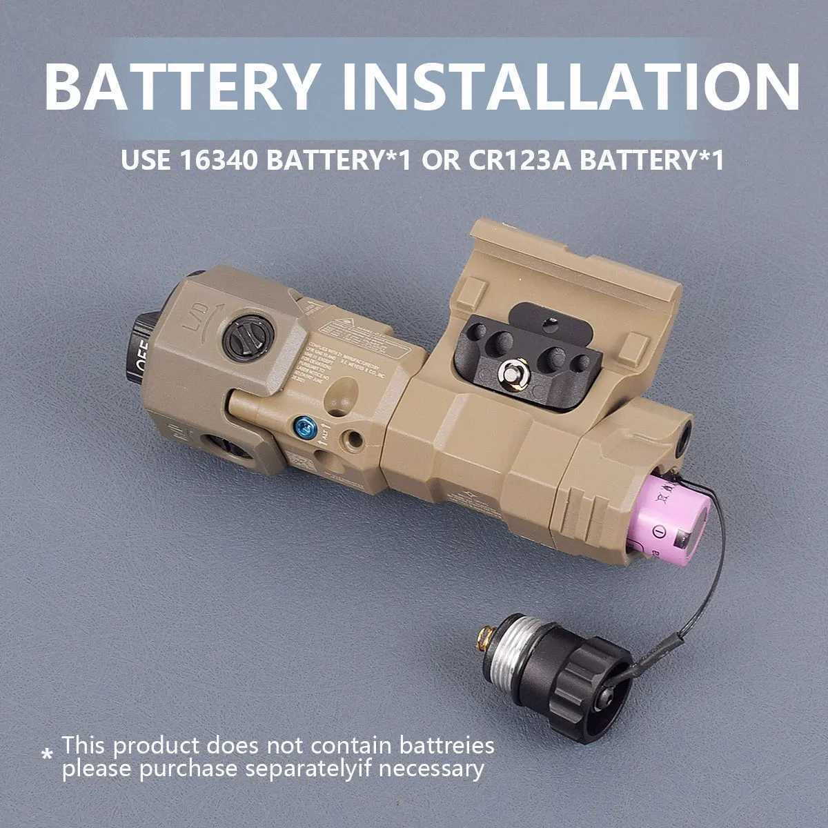Upgraded MAWL-C1 D Flashlight Green IR Laser Sight Nylon Version For AR15 M4 Airsoft Rif 1913 Aiming MAWL Weapon Gun LightXJ250303
