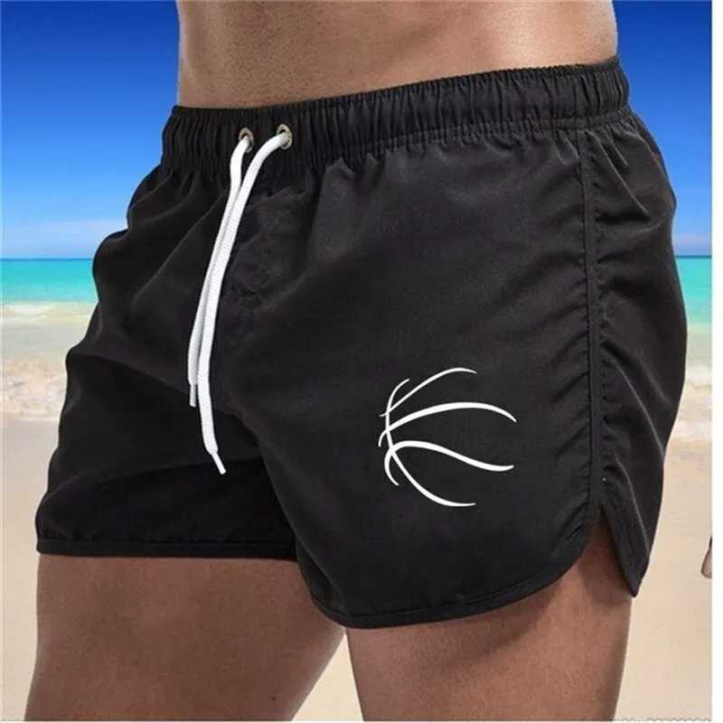 New Breathable Fitness Mens Fashion Sports Shorts Running Quick Dry Pants Summer Thin Training Beach Pants XL-XXXLT250304