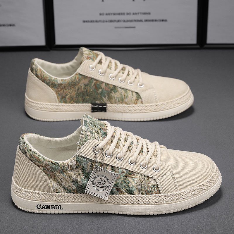 Men's High-quality 2025 Spring New Breathable And Odor Proof Board Men's Designer Canvas Shoes Lightweight And Comfortable Soft Soled Low Cu