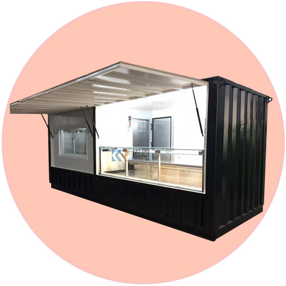 Luxury Shipping Container Bar With Kitchen Mobile Fast Food Kiosk Container Coffee Shop Prefabricadas Restaurant Container House