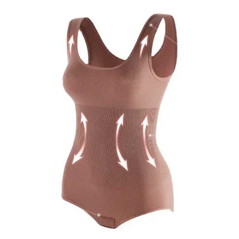 1/2PCS Bodysuit Women Slimming Shapewear Corset Reducing Body Shaper Modeling Underwear Tummy Control Panties Briefs 35-110kgXJ250304