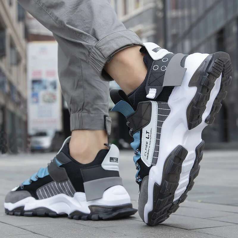 Sneakers Male Men tennis shoes Trainer Race Breathable fashion loafers running Shoes for men