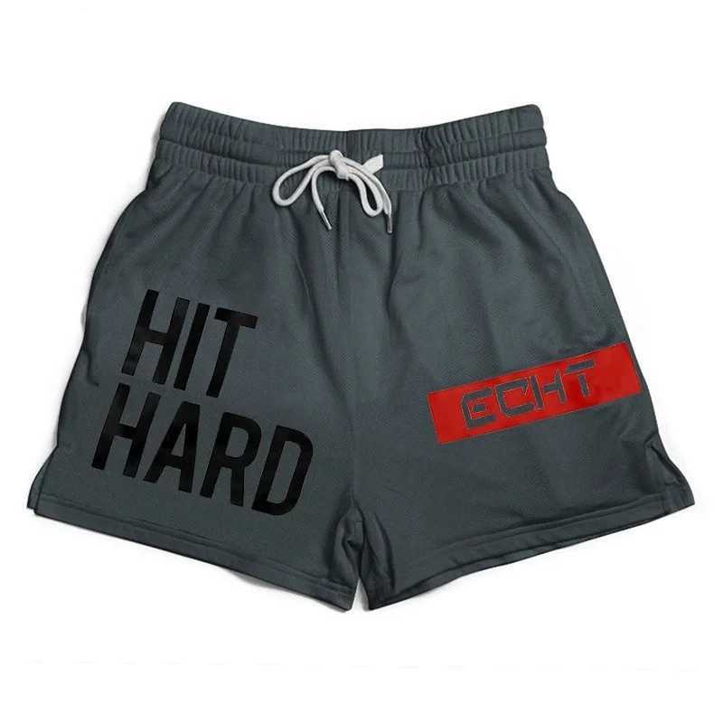 2024 Summer New Men Shorts Casual Sports shorts Fitness Exercise Beach Shorts Breathable Mesh Shorts Jogger Mens Brand shortsT250304