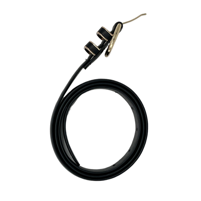 Korean version of the ancient style simple alloy burst black belt versatile jeans dress belt female hot-sale