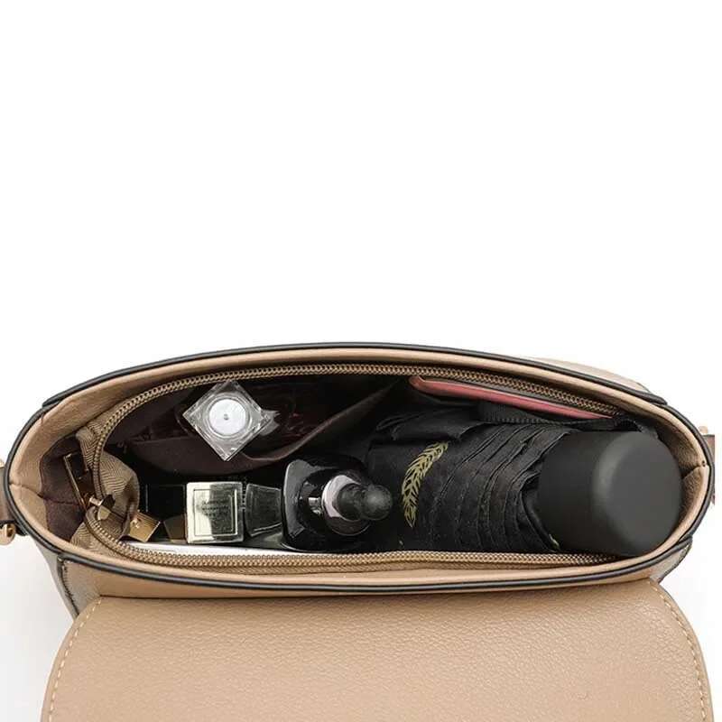 Fashion Cross Body PU Leather Crossbody Bag Multifunctional Sg Single Shoulder Women's Bag Small Handbag Sac A Main Female Bolsas