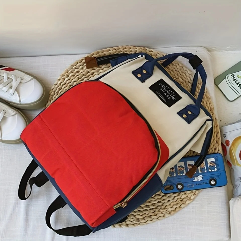 Ship from US Fashionable large capacity backpacks and crossover shoulder bags for hiking leisure travel 250304FBB