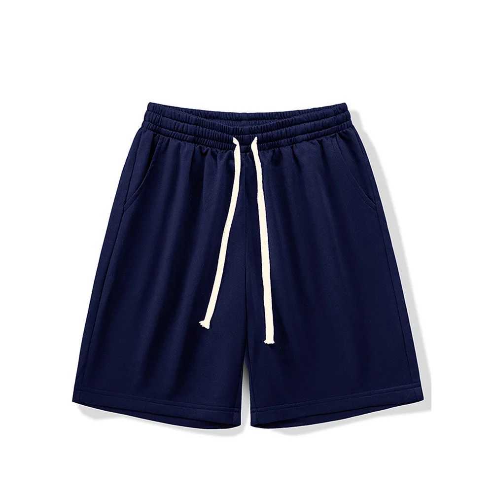 Summer Running Shorts for Men Casual Jogging Sport Short Pants Solid Color Drawstring Loose Dry Gym Sports ShortsT250304
