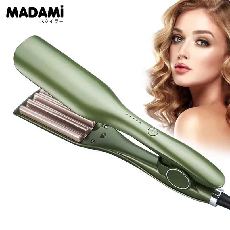 Curling Irons Hair Curling Iron Hair Curler Wand Professional Curly Ceramic Electric Salon Styling Tool Crimping Iron z250304