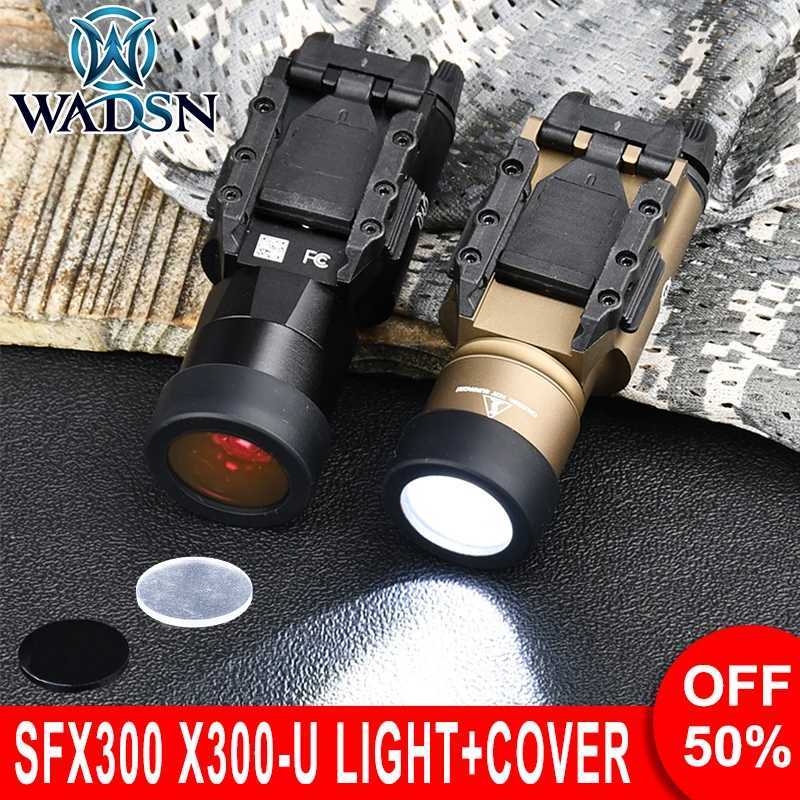 WADSN X300 Series Flashlight X300U X300V Hunting Lamp Nylon Protect Cover 26mm/28mm for SF Surir Light X400 X400V Pistol LightXJ250303