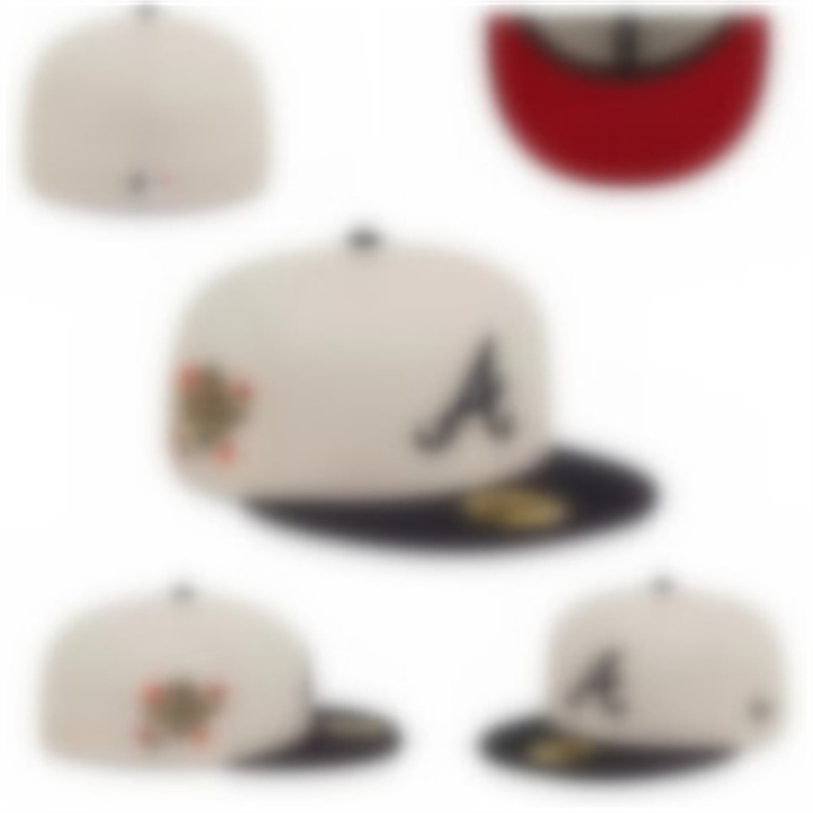 2025 New Designer Fitted hats Flat ball all team Snapbacks hat Embroidery Adjustable football Fit Caps Sports size 7-73/4 Baseball cap T-9
