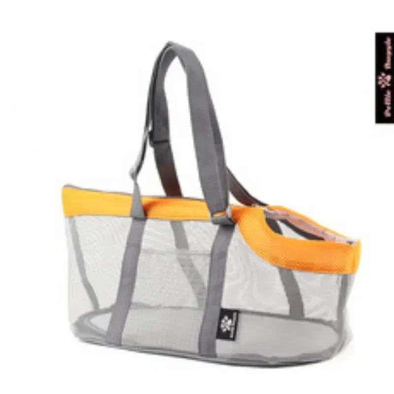 Cats Have A Panoramic Breathable Dog Outing Pet Bag Large-capacity Portable Dog Bag Portable Foldable Cat Bag Can Be Ordered