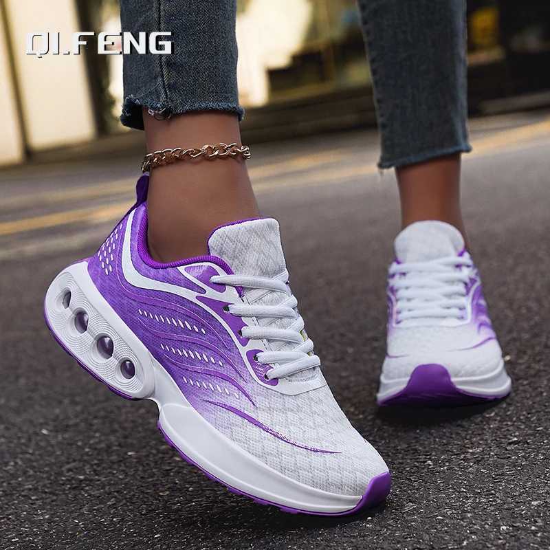 Spring and Autumn New Air cushio Wens Shoes Mesh Breathable and Lightweight Sneaker Fashionable Casual Running Footwear Z250304