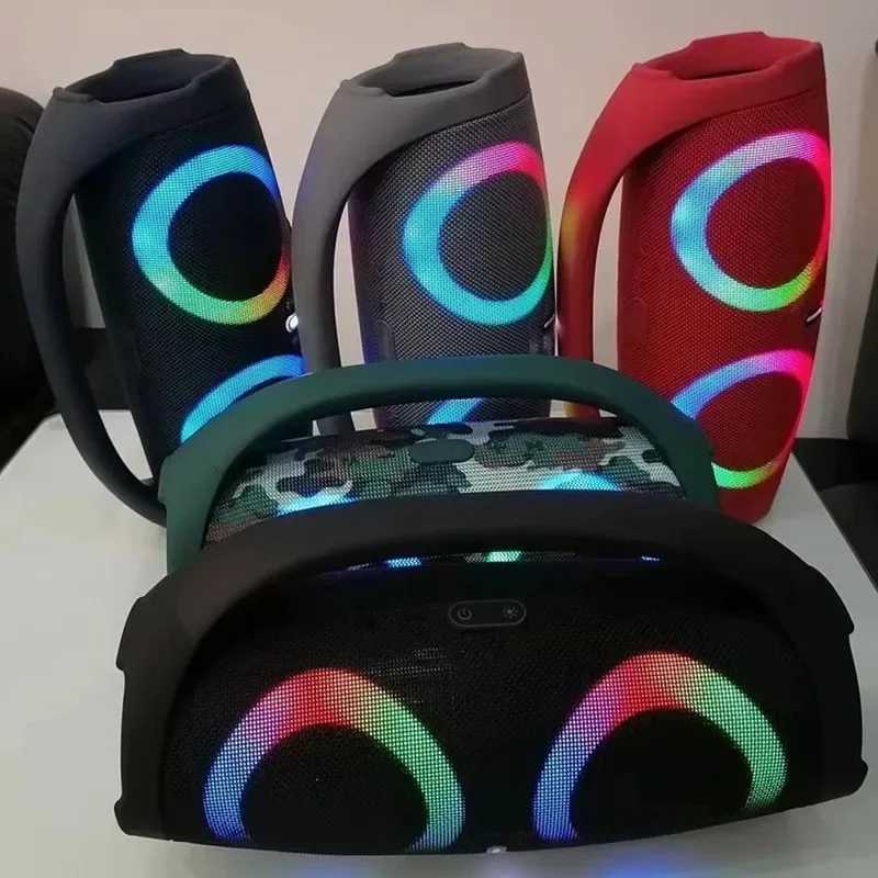 100W high-power speaker portable RGB color waterproof wireless subwoofer 360 stereo surround TWS FM speaker Z250304