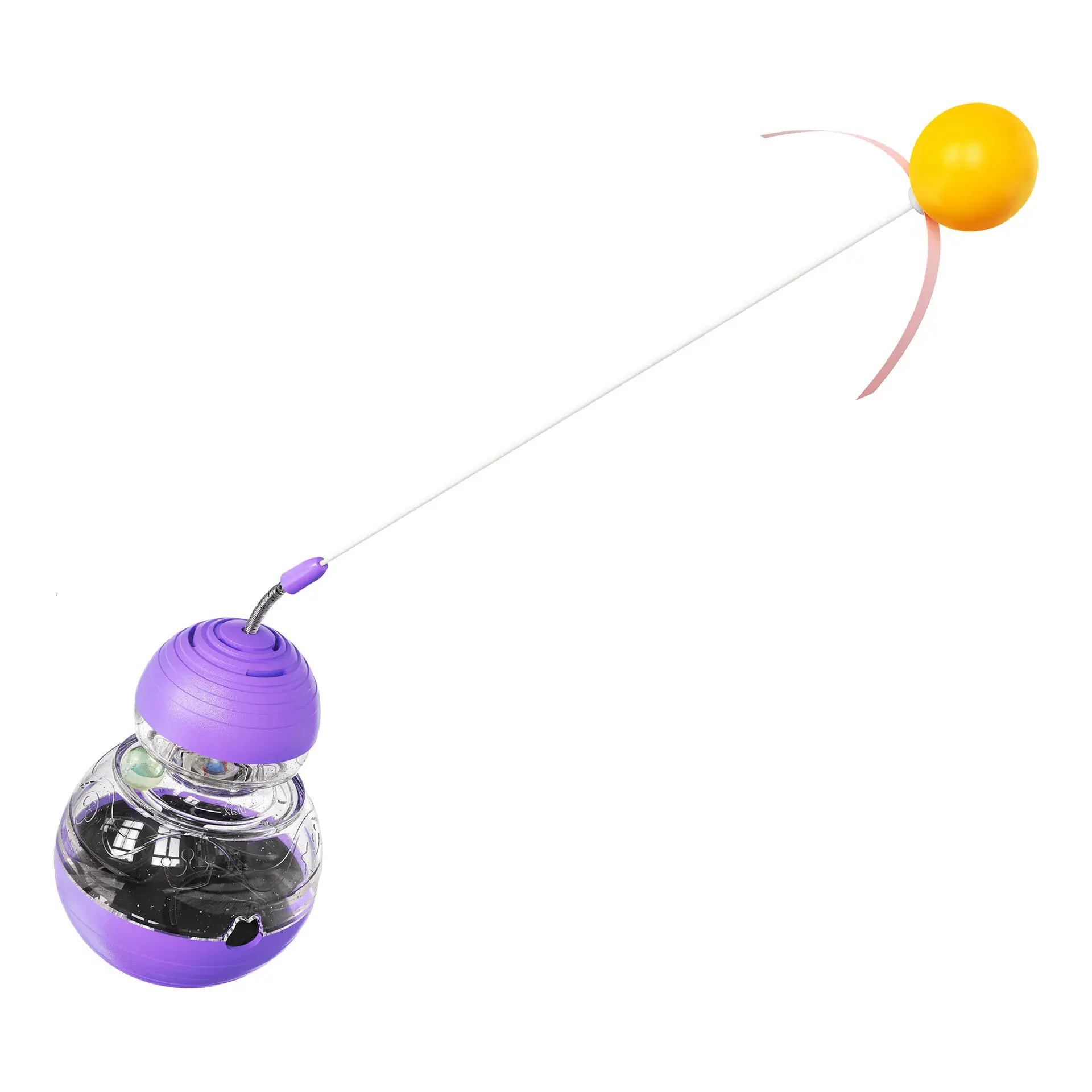 Update 2025 New Pet Supplies, Slow Food Cat Bowl, Easy Smart Interactive Tumbler Luminous Toys, High Quality Wholesale And Free Shipping