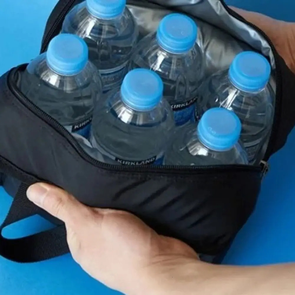 Keep Fresh Picnic Bags Handbag Outdoor Storage Portable Waterproof Insulated Lunch Bag Cooler Thermal Insulated School DIY 250228