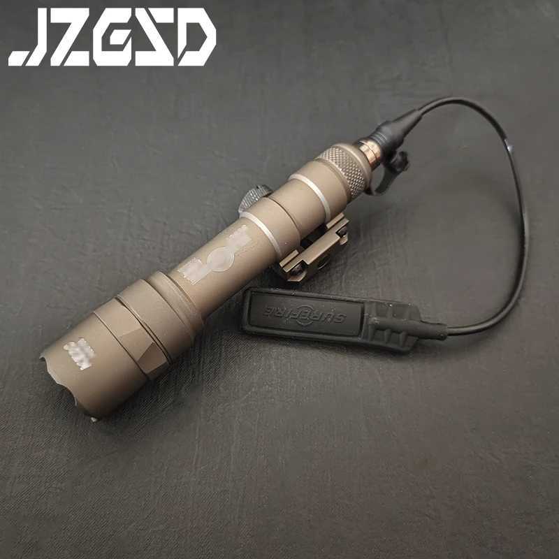 Tactical Metal SF M600 M600B M600C Airgun Weapon Light White D Flashlight for Rif AR15 M4 M16 TorchXJ250303