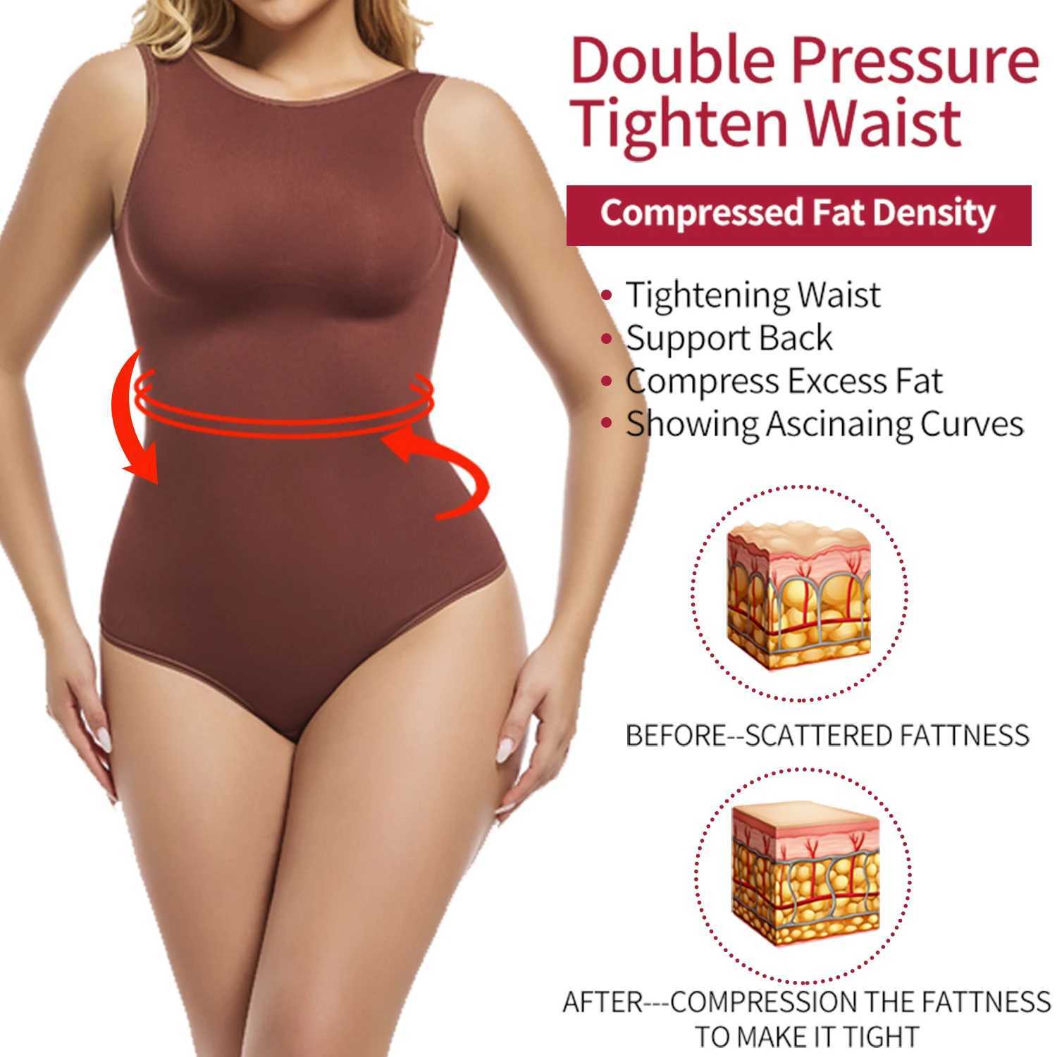 New Thong Shapewear Tummy Control Womens Sexy Backless Bodysuit Slimming Waist Push Up Breast Smooth Body Fe UnderwearXJ250304