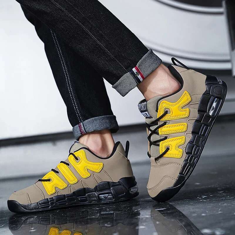 Summer New Men's Anti slip an d Wear resista nt Casua l Sports Air Cushion Basketball Shoes