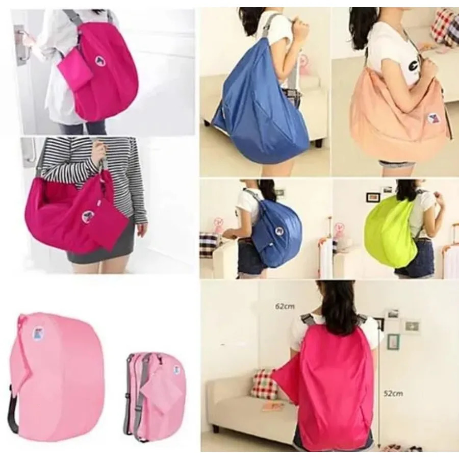 Ship from US Jack And Jill Duffle Backpack 2 IN 1 Bag Travel Casual Outdoor Nylon Shoulder 250304FBB