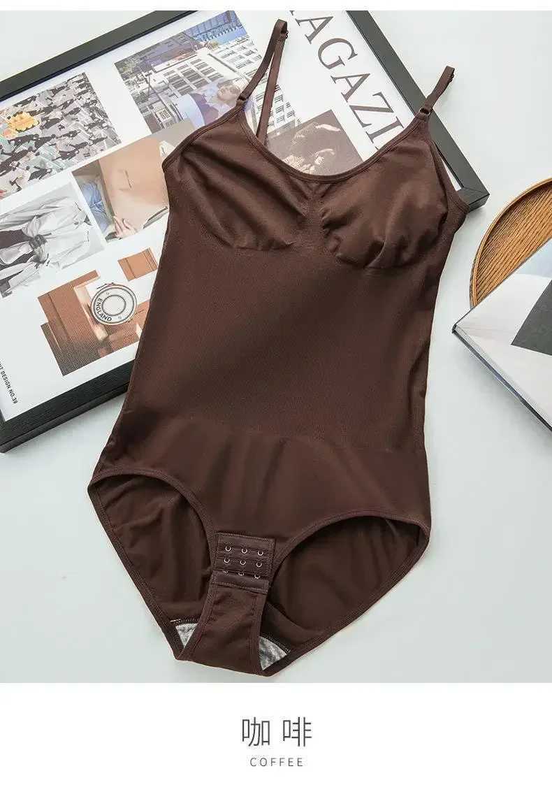Plus Size Bodysuit Shapewear Womens Sculpting Bodysuit Body Shaping One-piece Underwear Slimming ShapewearXJ250304