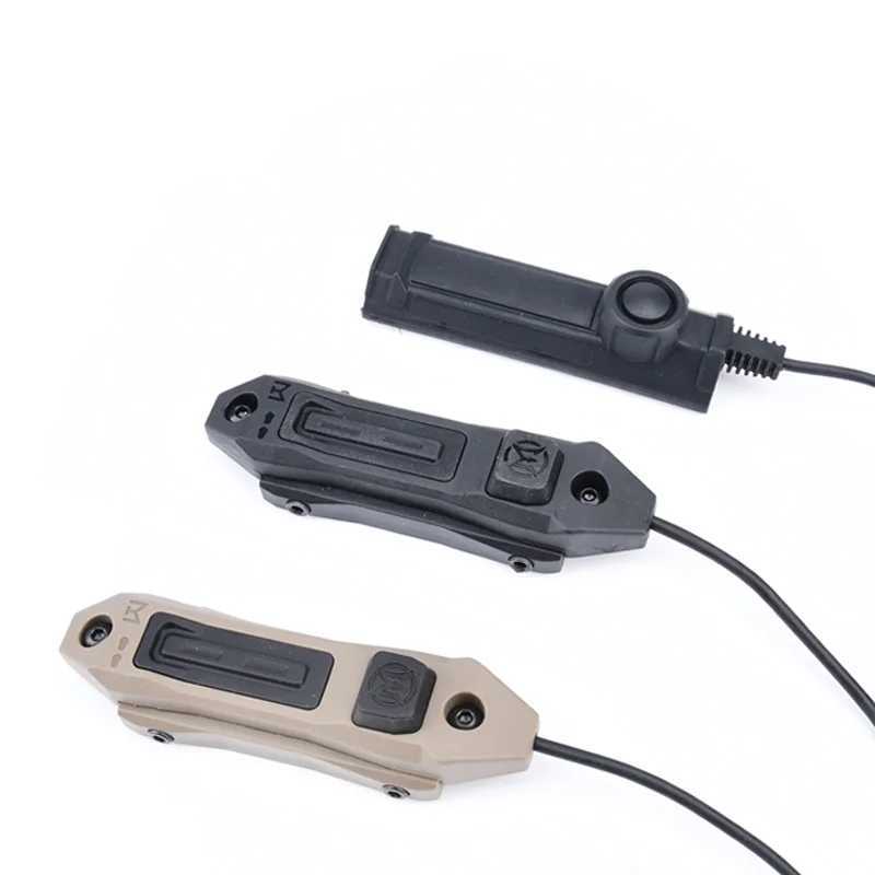 WADSN Tactical X300 X300U Flashlight Metal Pistol Lights MLOK Hunting Weapon Scout Light with Dual Function Prure Switch TapeXJ250303
