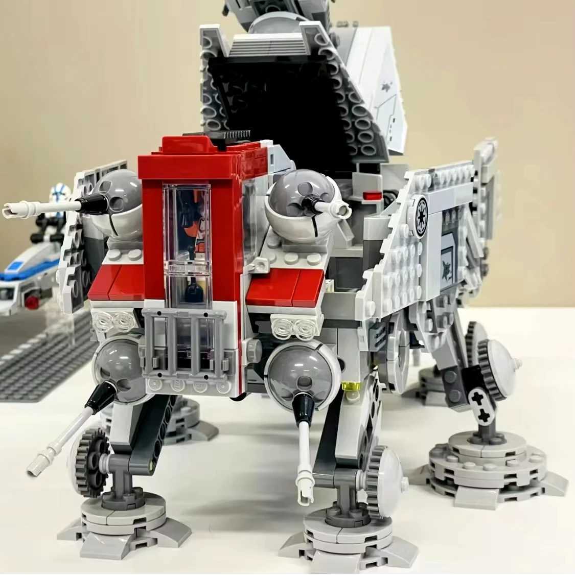 All-terrain tactical actuator At-Te model building kit self-locking brick boy birthday Christmas giftT250304