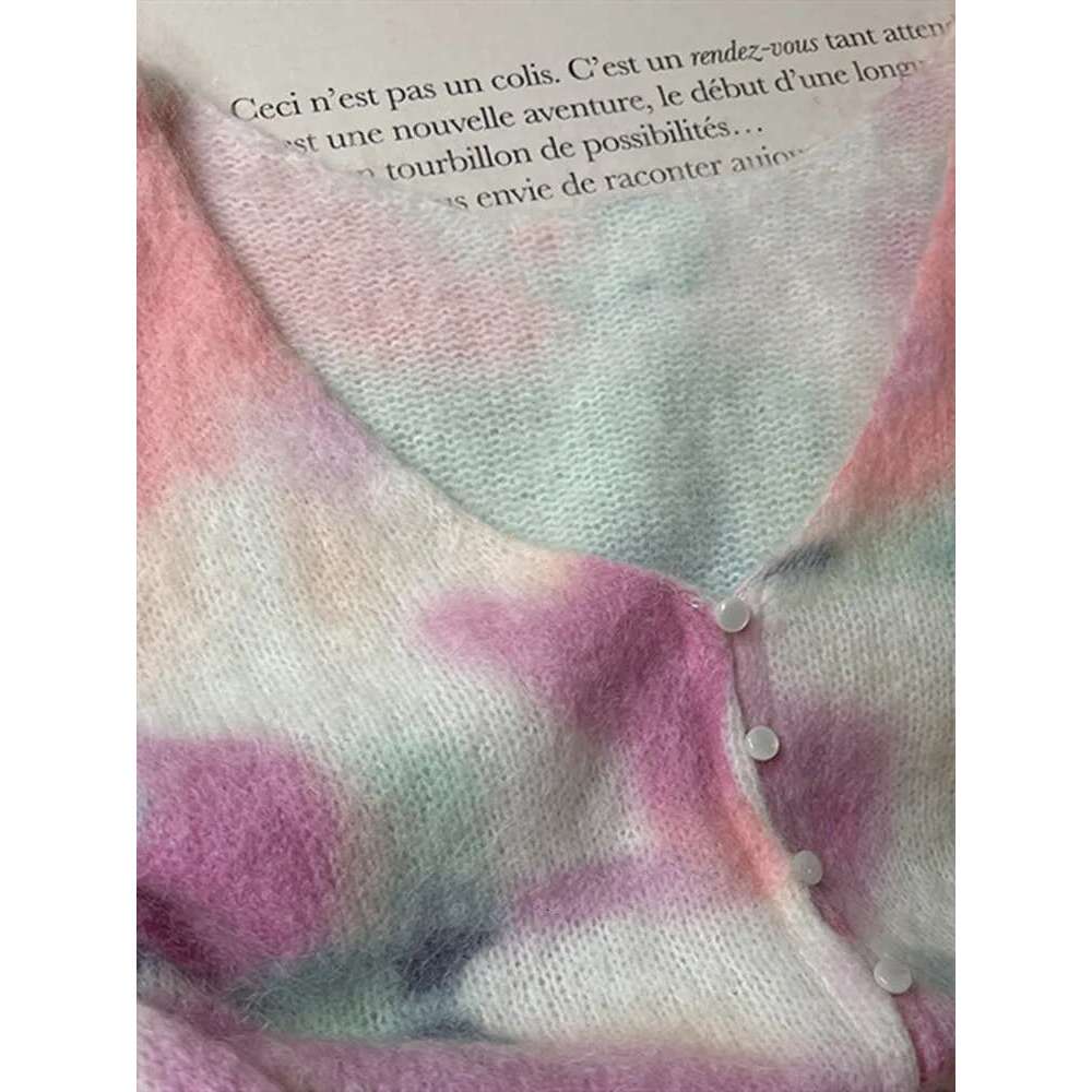 Two Sides Wear Women Wers Knit Cardigan Autumn Winter Female V-Neck Long Sleeve Sweater Knitwear Tops