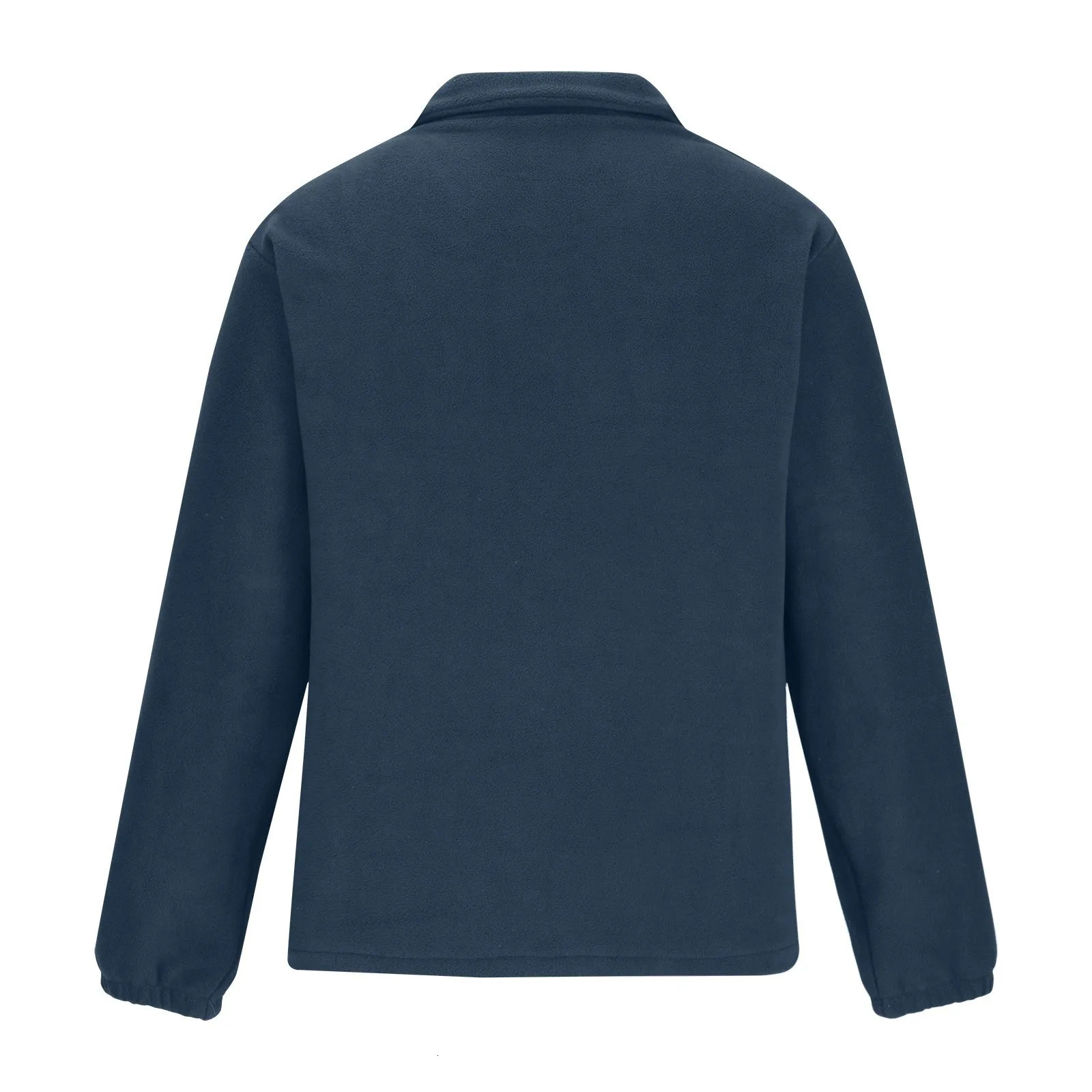 Mens wool hoodie half zipper spring fashionable solid color long sleeved sweater streetwear crop top mens casual clothing 250304