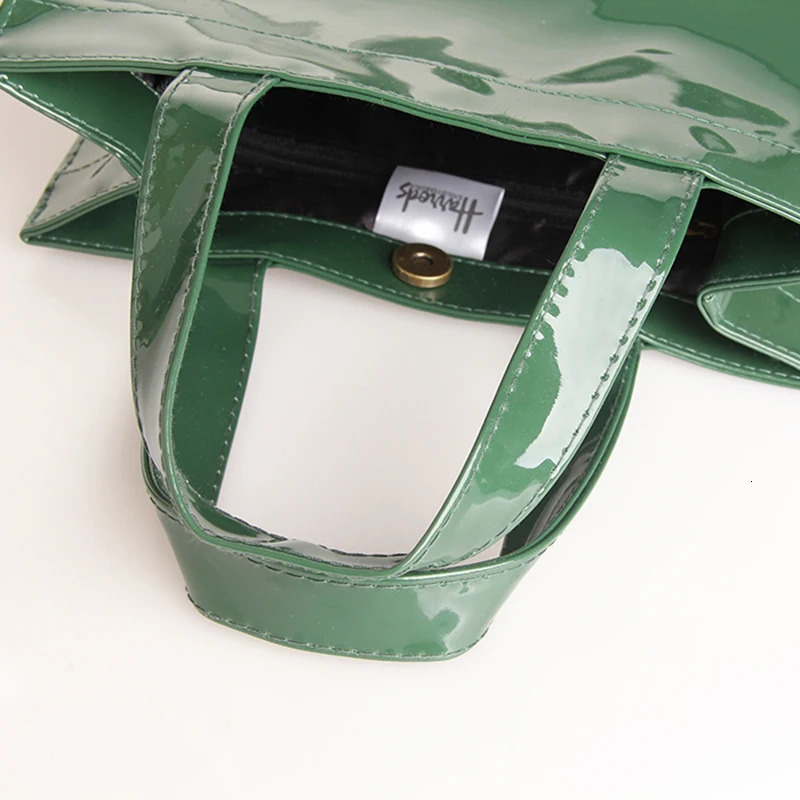 Fashion Style Jelly Handbag for Women Eco Friendly Flower Tote Shopping Bag Reusable Waterproof PVC Shoulder Shopper Bag 250303