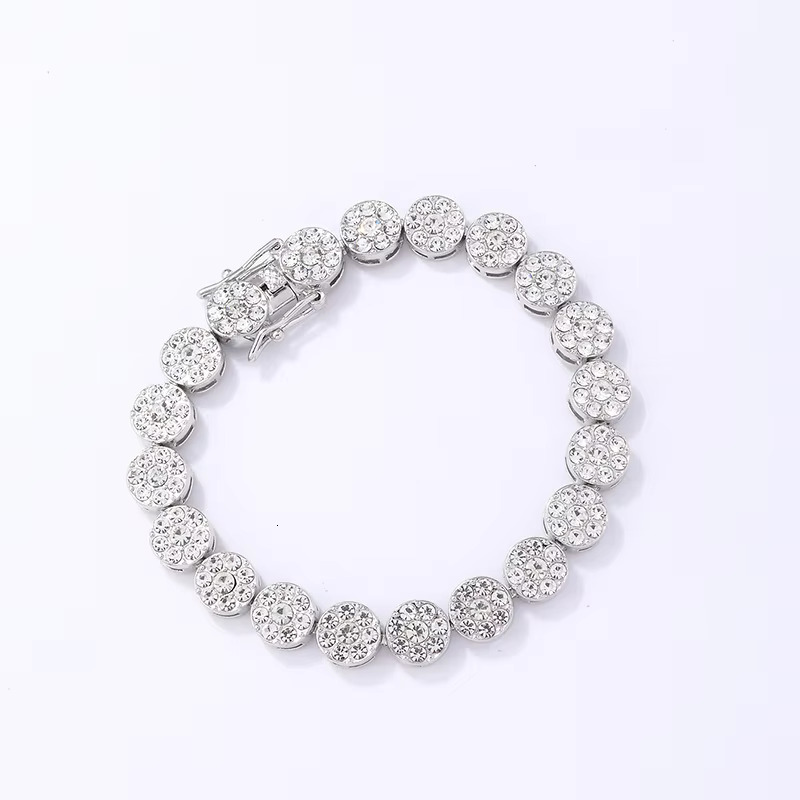 Unisex 10mm Hip Hop Iced out VVS Moissanite Miami Cuban k Chain Necklace Religious Christian Jewelry for Anniversaries