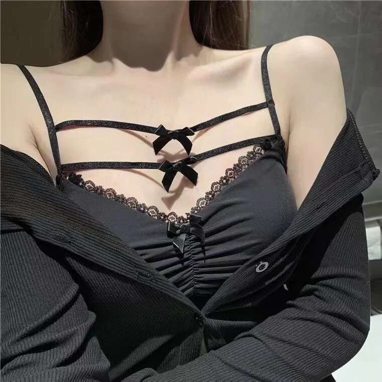 Vest Office Camis Lady Casual Ladies Street Tanks Tops Tees Hotsweet Bra B3357