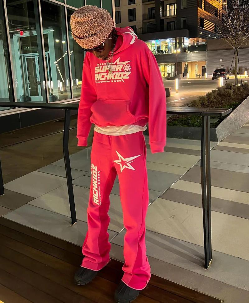 Men's Tracksuits Spring Summer Men Cargo Pant Trendy Doodles Street Trend Letter Printing Harajuku Hip Hop Style Woman Joggers