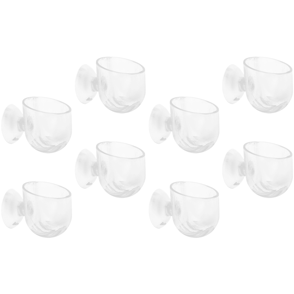 8pcs Aquarium Aquatic Planter Fish Tank Landscape Decoration Aquarium Plant Holder Decor