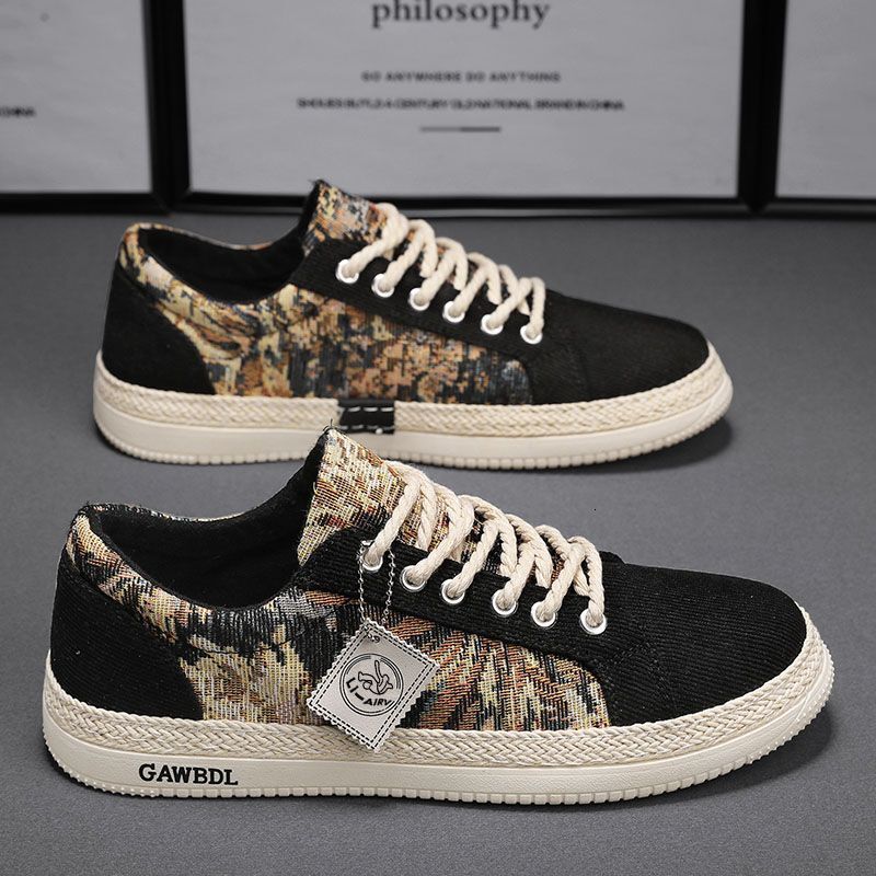 Men's High-quality 2025 Spring New Breathable And Odor Proof Board Men's Designer Canvas Shoes Lightweight And Comfortable Soft Soled Low Cu