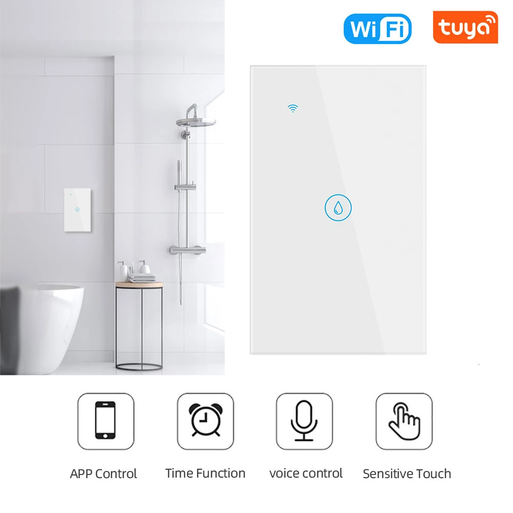 ANDELI WiFi Smart Boiler Switch 20A 4400w Water Heater Smart Life Tuya APP Remote Control Alexa Echo Google Home Voice Control 250303