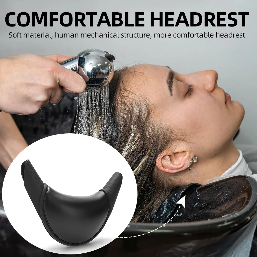 Silicone Pillow Shampoo Bowl Neck Rest Non-Slip Shampoo Bowl Neck Pillow Salon Sink Neck Cushion Barbershop Tools 250304