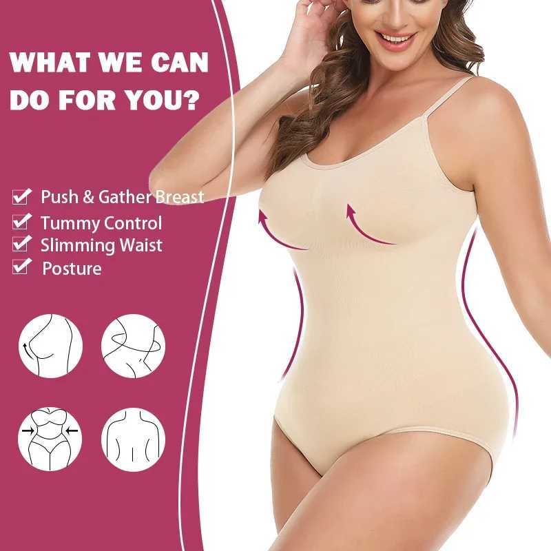 SLIMBELLE lti Color Womens Bodysuit Shapewear Corset Full Body Shaper Tummy Control Butt Lifter Corset Slimming Waist TrainerXJ250304