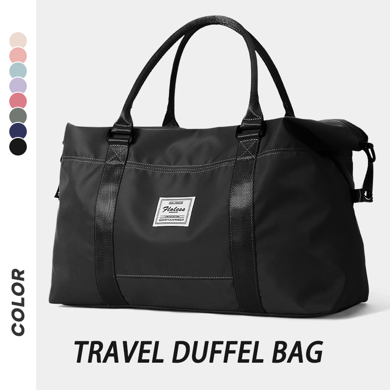 Ship from US Travel Duffel Bag Weekender Bags for Women Men Overnight Gym Carry On Tote with Wet Pocket Hospital Mom Labor 250303FBB
