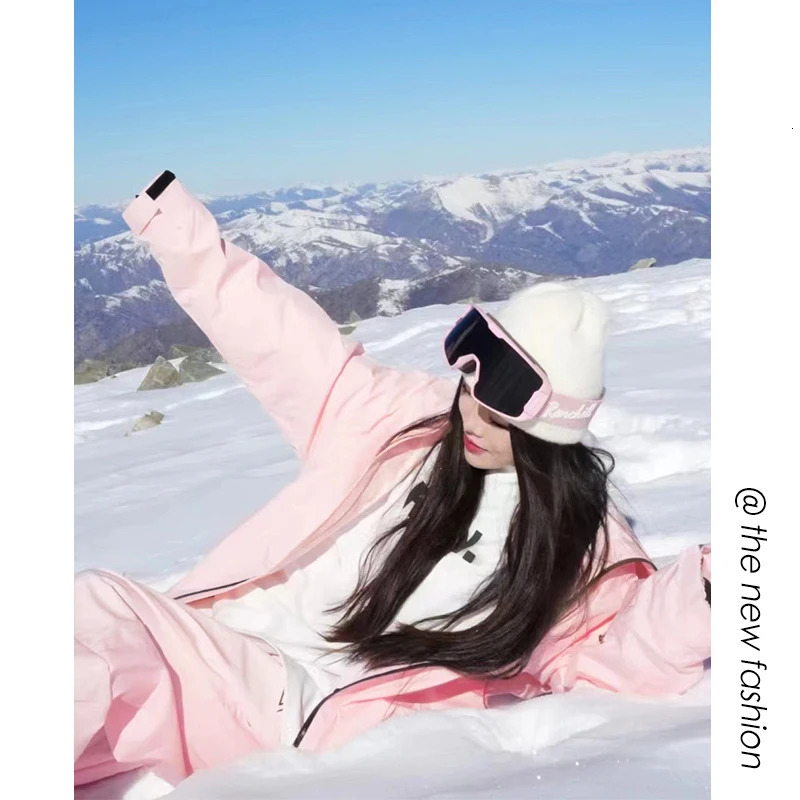 Waterproof Workout Set Fashion Suits Winter Womens Clothing Warm Mens Tracksuit Outdoor Coat Original 250227