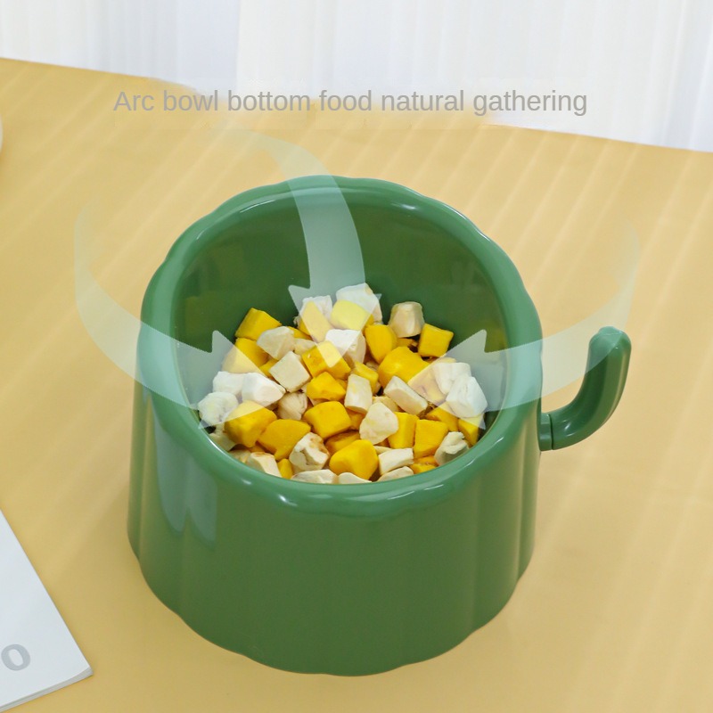 Cactus Dog Feeding Bowl Neck Protection Cat Food Bowl Anti Slip and Anti Knock Bowl Tilted High Footed Bowl Pet Supplies ForCats