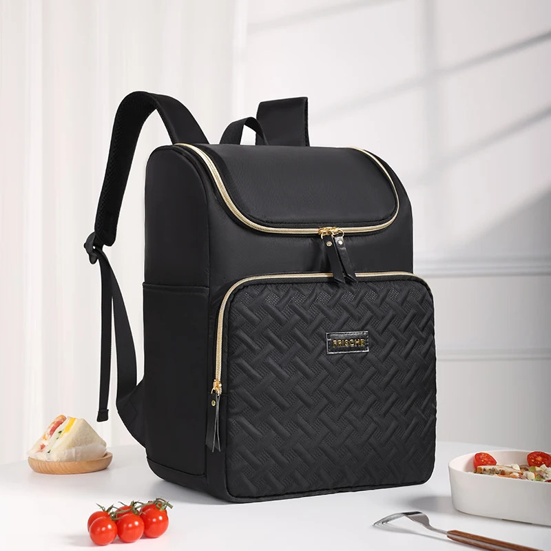 Lunch Bags Cooler Backpack Lightweight Cool Bag Insulated Backpack Cooler Bag Leak-Proof Soft Lunch Bag Camping Backpack 250228