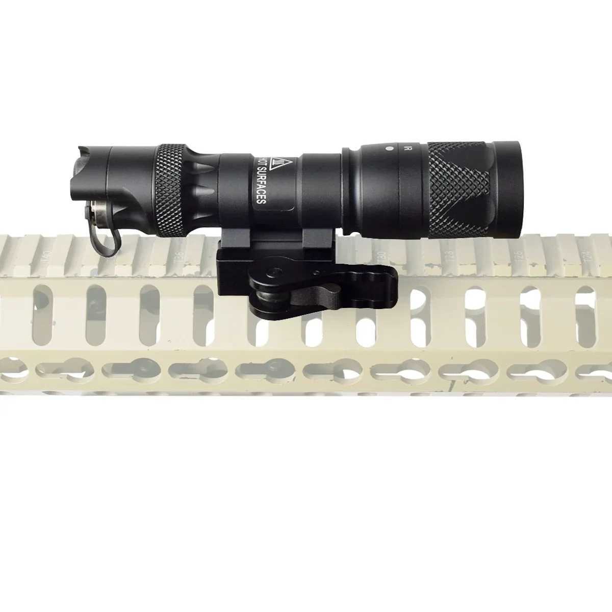 Tactical M300 M600 M323V M622V IR Infrared Weapon Gun Light Airsoft Flashlight Hunting Scout Light with Rote Switch QD MountXJ250303
