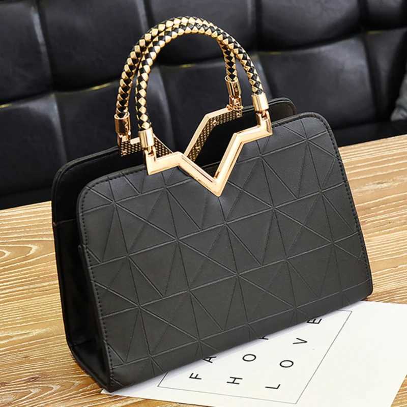 Women Handbag Patchwork Shoulder Messenger Office Work PU Leather Female Bag Ladies Luxury Handbag Fashion Elegant Shoulder Bag Z250303